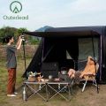 Outdoor wasserdichte Versilberung Familiencamping aufblasbares Zelt