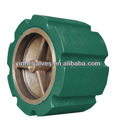 wafer type silient check valve