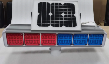 Solar LED Strobe Warning Light