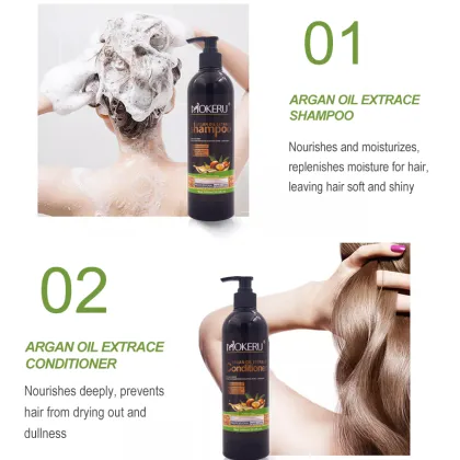 Balea Sulfate-Free Natural Argan Oil Shampoo and Conditioner - Manufacturer Wholesaler 500ml Bulk Order