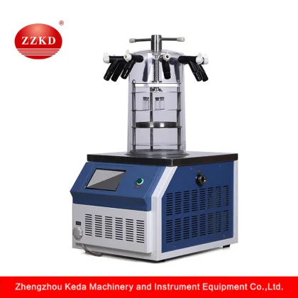 Laboratory Mini Desktop Electric Heating Bell Lyophilizer