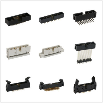 WANHAI Box Header Connectors 1.27mm/2.0mm/2.54mm Pitch PCB Connectors