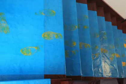 Self Adhesive Protec Floor Covering For Construction