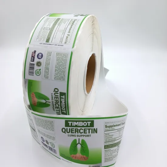 Customize Label Stickers for Bottle Packaging