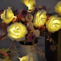 Bateria String Light Rose Flower Style