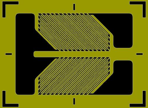 What is the principle of strain gauge?