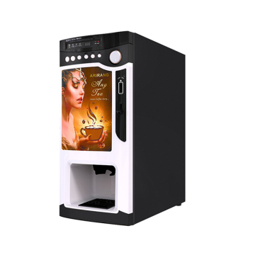 Automatic Coin-Operated Tea and Coffee Vending Machines - 3 High-Quality Variants