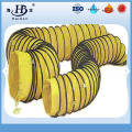 PVC coated plastic fabric air ventilation flexible duct