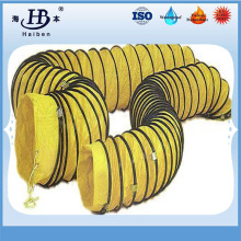 Insulated flexible pvc duct hose for mechanical ventilation