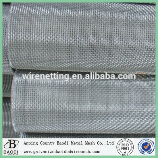 security screen woven crimped wire mesh 316l