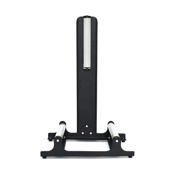 Rolling Wheel Detailing Stand for Car Tire Cleaning, Coating, and Polishing