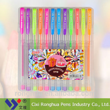lovery and hot sell gel ink pen WY-STQ