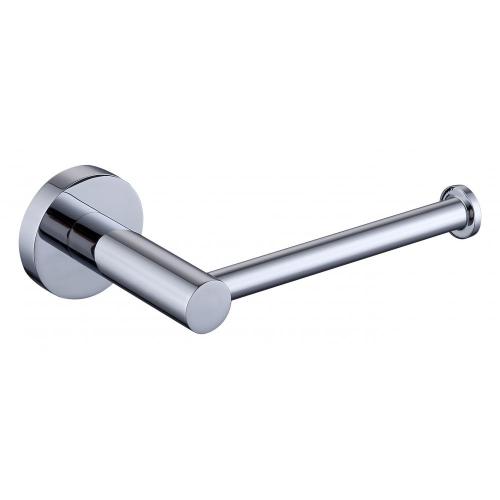 Stainless Steel Bathroom Accessories Chrome Round Toilet Paper Holder Wall Mount Factory