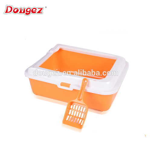 Factory luxury Cat Litter Tray dog Cat Toilet Durable Cat Litter Box with Poop Scoop