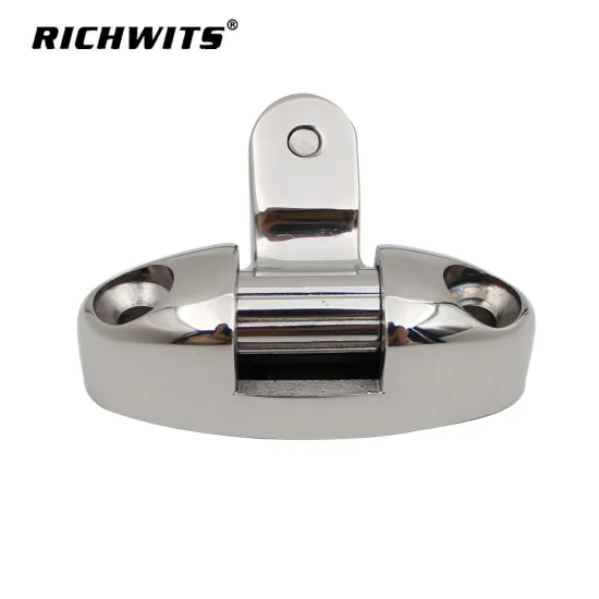 Stainless steel Boat Accessories Marine Hardware universal swivel deck hinge for Boat fitting
