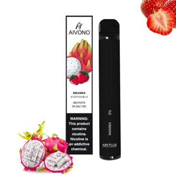 Aim plus 800 PUFFS Disposable vape pen