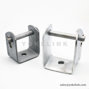 Μονωτής καρούλι deadend clevis d Iron Bracket