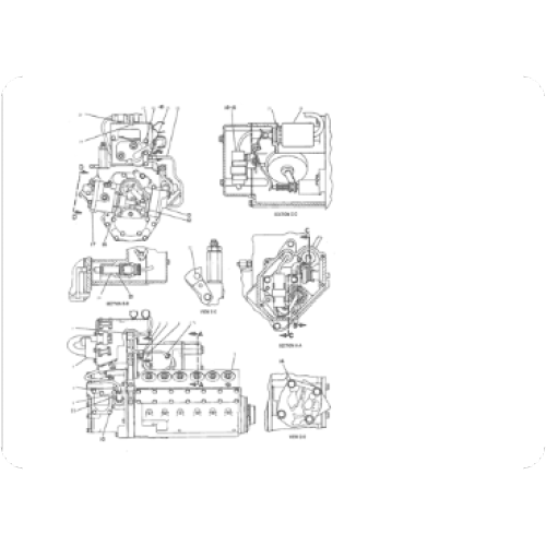 Excavator 3412 Rack Position Sensor Electronic Control Unit 9X-7793/9X7793