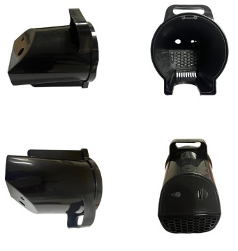 Multi-Color Electric Fan Spare Parts - Motor Back Shell Plastic