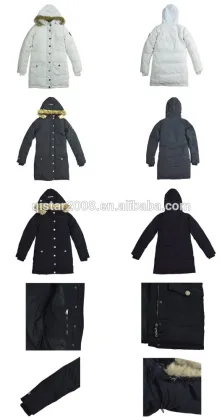 Fashion Women's Windbreaker Long Down Jacket