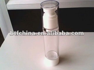50ml airless plastic bottle