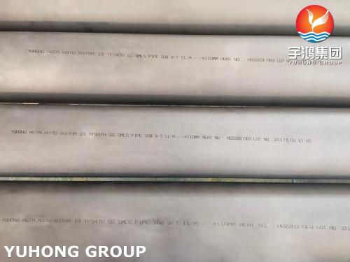 ASTM A376 Stainless Steel TP347H Seamless Pipe