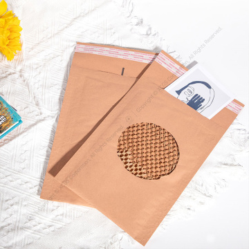 Honeycomb mail bag for express delivery industry