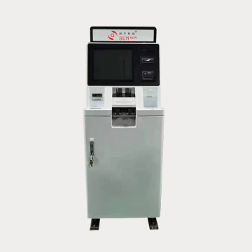 Máquina de depósito de efectivo del lobby con tarjeta Dispensando UL 291 SafeBox y reconocimiento biológico