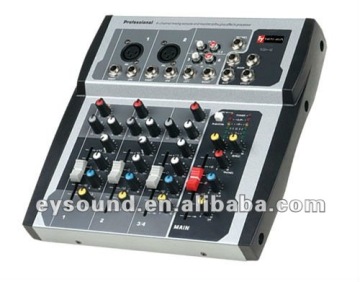 Pro audio small sound console 4 channel mixer LB-4