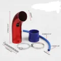 Filtro aria PU 76 mm kit di tubi di aspirazione d'aria