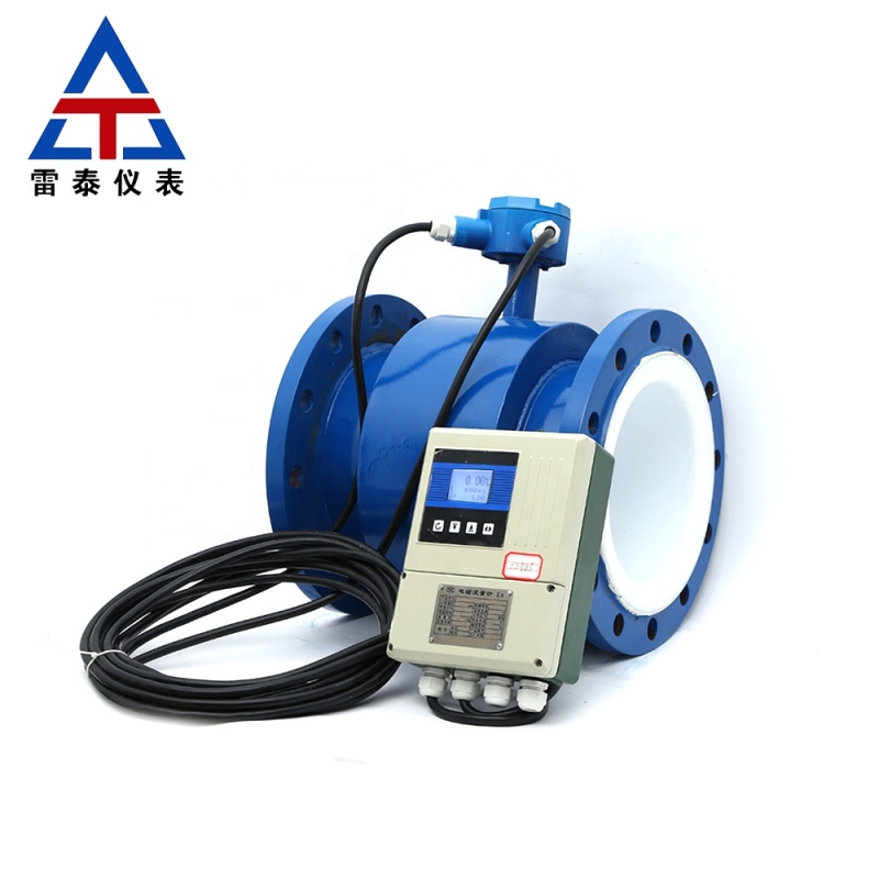 Split type electromagnetic flowmeter