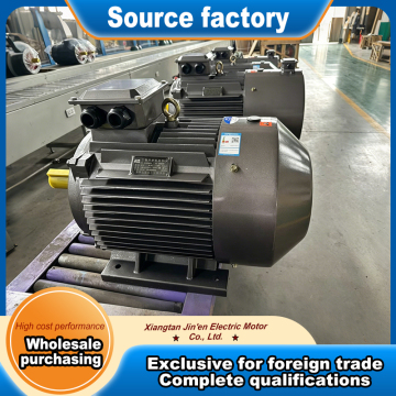 YE3 totally enclosed fan cooled motor