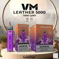 Leather Electronic cigarette 5000