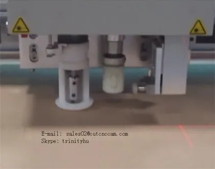 PP corrugated coroplast cutting folding machine