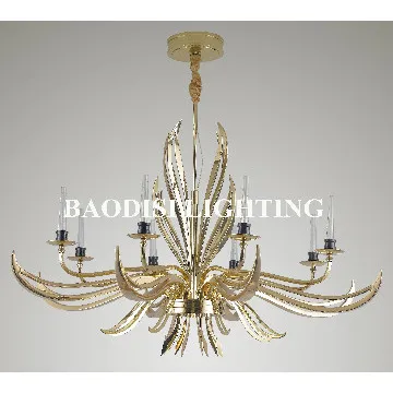 pendant lights in Modern style , copper material in bronze