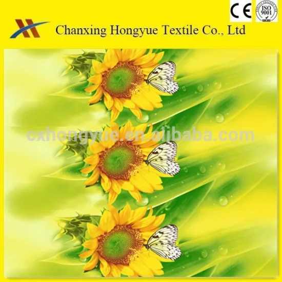 100% polyester disperse printed fabric for home textile manufacturer 3D designs/polyester brushed fabric