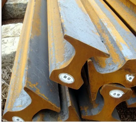QU80 Steel Rail Crane Rail with Standard Document 71Mnk 45Mnk Crane Rails