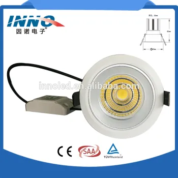 chinese supplier recessed cob 5w aluminum housing led downlight dimmable led spot light ceiling with ul saa
