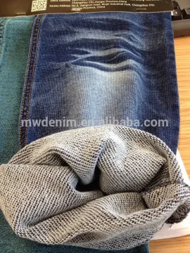 cotton knitted denim fabric for jeans