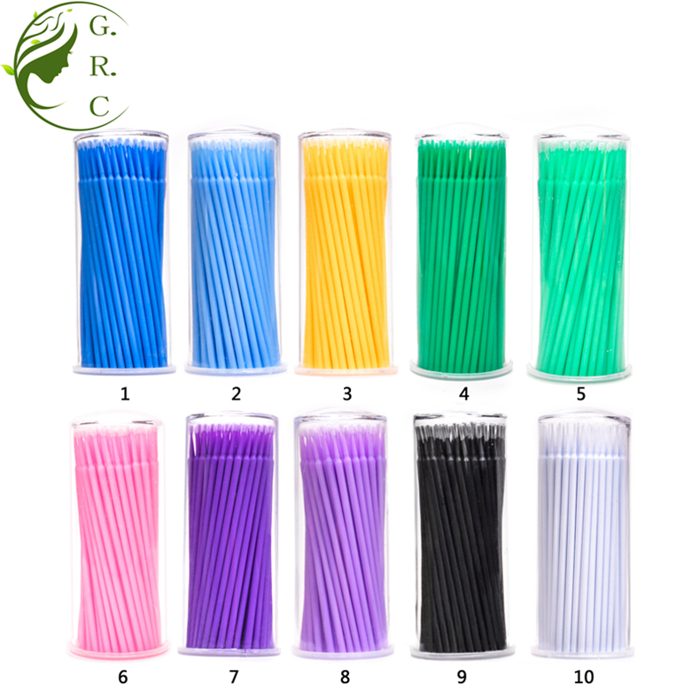 100 Pack Disposable Micro Applicators Brush