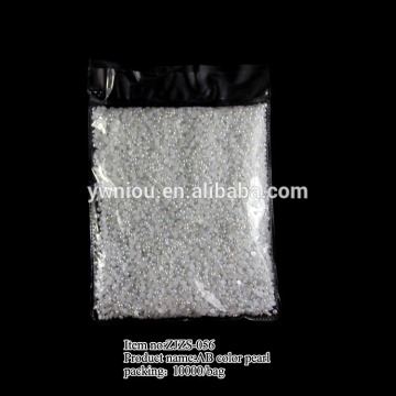 1.5mm,2mm,3mm Nail ART TIP Half Round AB Pearl Decoration