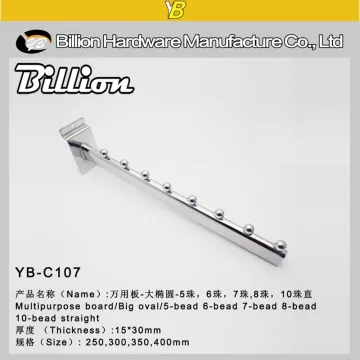 wholesale display shopfittings slatwall accessories clothes hanger