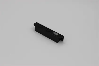 Black Desktop Socket Two Sockets Japanese Sockets