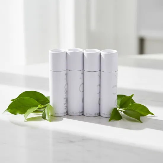 Personalized Paper Cosmetic Gift Tube Design