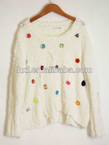 jeweled sweaters