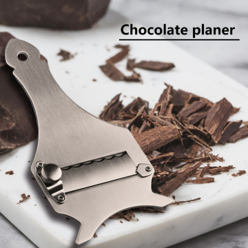 Stainless Steel Truffle Cheese Knife Blade Chocolate Shaver Wavy Blade  Dessert Cutter Knife Kitchen Gadges Chocolate