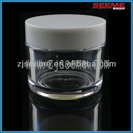 AS Round Cosmetic Packaging Plastic Jars Case Container