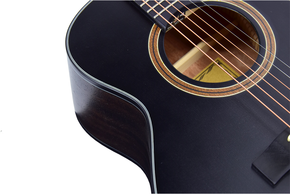 Tayste Ts 23 36 36 Inch Black Acoustic Guitar 6