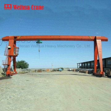 Weihua Single Girder 3-32 Ton Godown Gantry Crane MD Electric Hoist