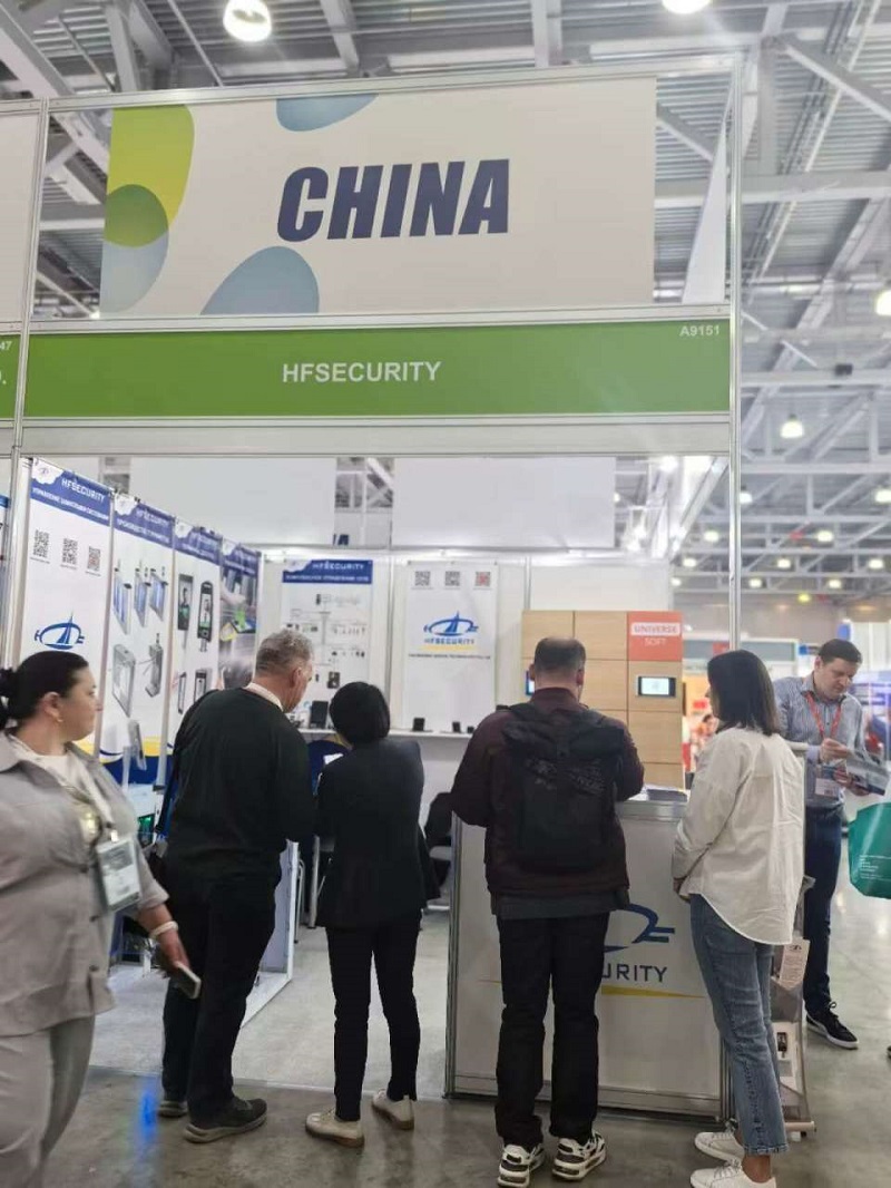 HFSecurity biometric gate system becomes the focus at Securika Moscow exhibition